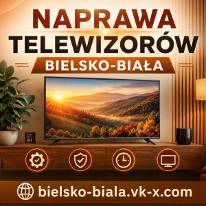 Serwis Naprawa Telewizorów w Domu Klienta Bielsko-Biała + okolice. https://bielsko-biala.vk-x.com